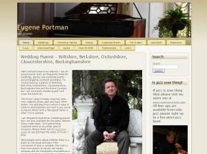 www.eugeneportman.co.uk - website of jazz pianist Eugene Portman. The music on this site is more 'middle of the road' and less jazz influenced than www.eugeneportman.com
