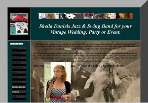 Sheila Daniels - The site of the wonderful jazz and swing singer Sheila Daniels